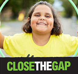 Image of Indigenous girl for Close the Gap 2016