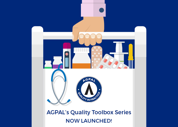header image for AGPAL Quality Toolbox education and training e-Learning new 2017