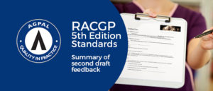 Header image for news article on RACGP Standards 5th edtion Summary of Second Draft Feedback