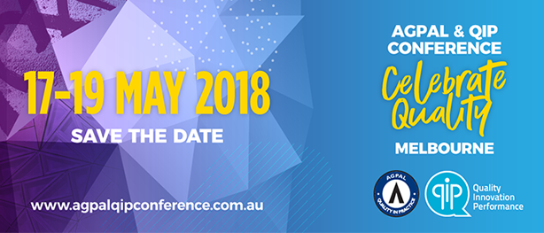 AGPAL website.fw Header image for news article for AGPAL & QIP 2018 Conference save the date
