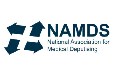Image of National Association for Medical Deputising (NAMDS) logo