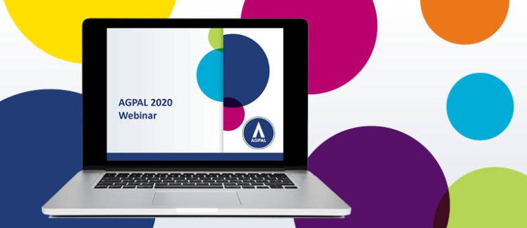 Header image for AGPAL 2020 Webinar Schedule